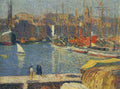 Henri Martin Port of Marseille #2 1918 Fine Art Print