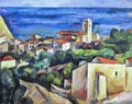 Pyotr Konchalovsky Port of Siena 1912 Fine Art Print