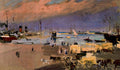 Joaquín Sorolla Port Valencia 1907 Fine Art Print