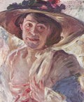 Lovis Corinth Porträt der Charlotte Berend-Corinth 1912 Fine Art Print
