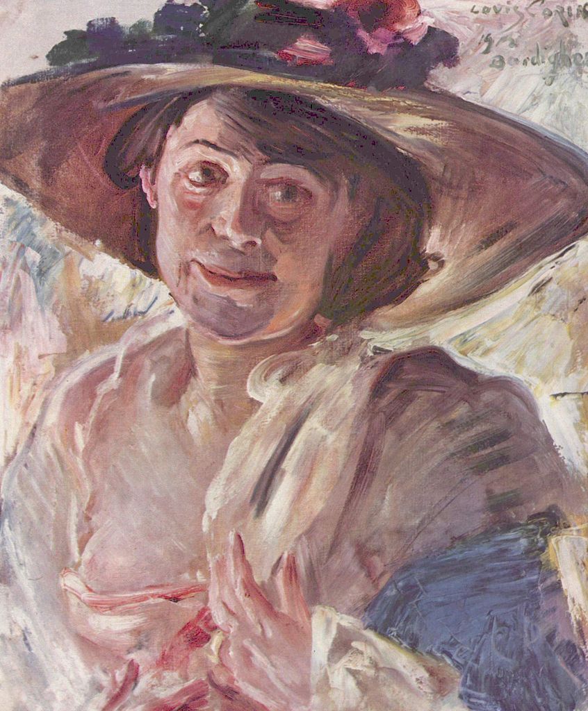 Lovis Corinth Porträt der Charlotte Berend-Corinth 1912 Fine Art Print