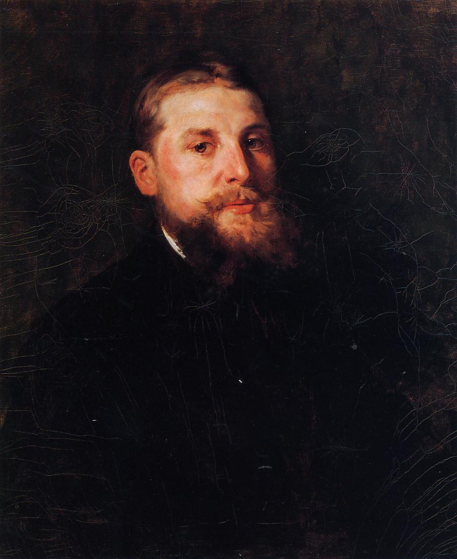 William Merritt Chase Portrait of a Gentleman 1878 Fine Art Print
