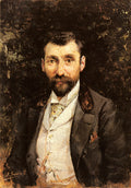 Joaquín Sorolla Portrait of a Gentleman 1884 Fine Art Print