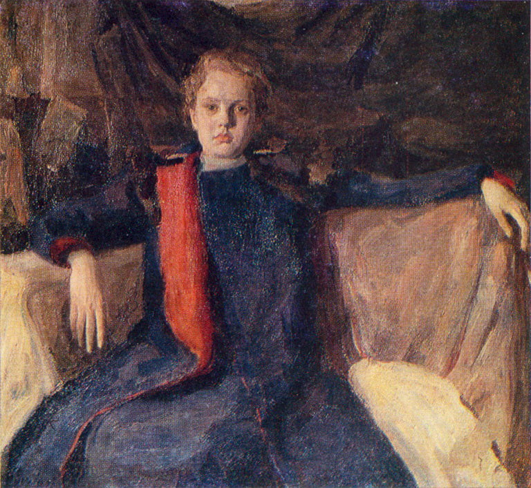 Ilya Mashkov Portrait of a Girl 1903-1904 Fine Art Print