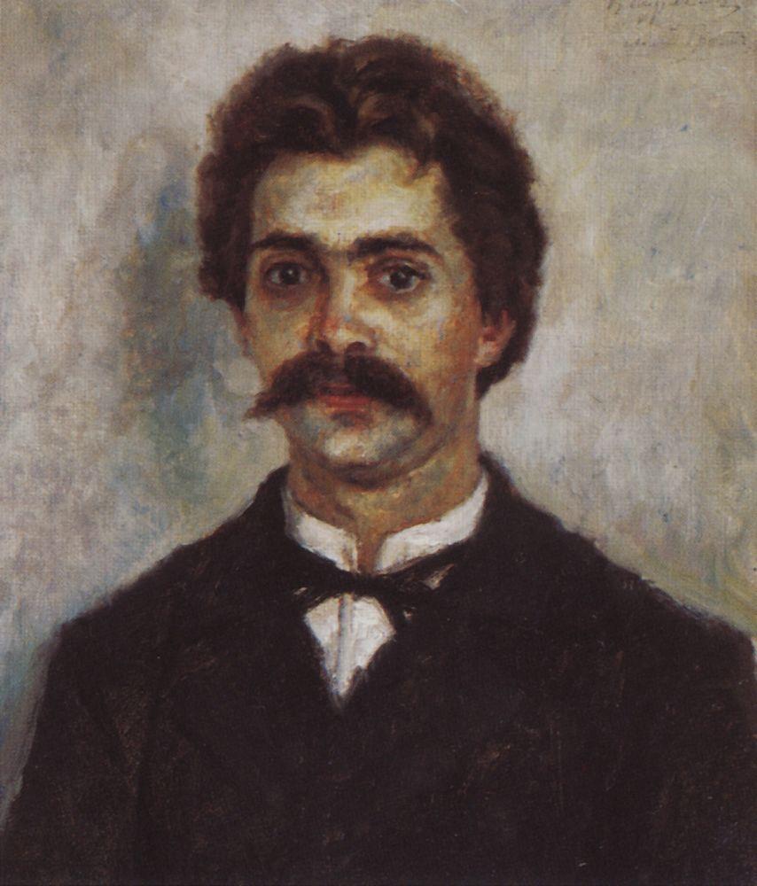 Vasily Surikov Portrait of A. I. Surikov 1889 Fine Art Print