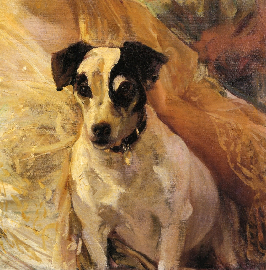Joaquín Sorolla Portrait of a Jack Russell 1909 Fine Art Print