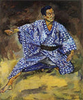 Pyotr Konchalovsky Portrait of a Japanese Actor Todzyuro Kavarasaki 1928 Fine Art Print