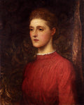 George Frederick Watts Portrait Of A Lady 1880 Fine Art Print