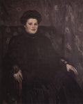 Vasily Surikov Portrait of A. N Tretyakova 1913 Fine Art Print