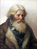 Nikolay Bogdanov Belsky Portrait of a Peasant 1882 Fine Art Print
