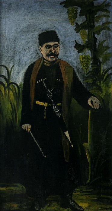 Niko Pirosmani Portrait of a Wealthy Peasant 1903 Fine Art Print