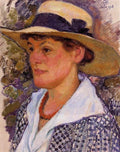 Theo van Rysselberghe Portrait of a Woman 1918 Fine Art Print