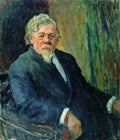 Nikolay Bogdanov Belsky Portrait of Actor of Moscow Art Theatre 1914 Fine Art Print