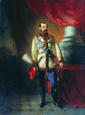 Konstantin Makovsky Portrait of Alexander II of Russia 1860 Fine Art Print