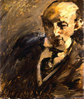 Lovis Corinth Portrait of Alfred Kuhn 1923 Fine Art Print