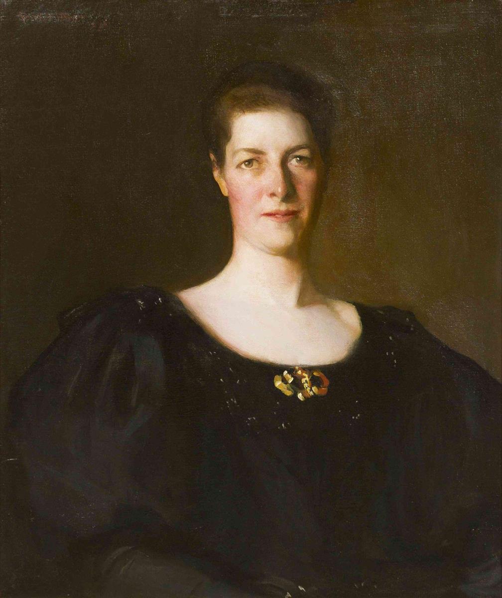 Frank W. Benson Portrait of Amy Gordon Grant 1896 Fine Art Print