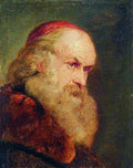 Konstantin Makovsky Portrait of an Old Man 1860 Fine Art Print