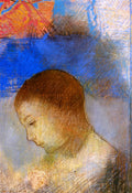 Odilon Redon Portrait of Ari Redon in Profile 1898 Fine Art Print