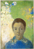 Odilon Redon Portrait of Ari Redon 1898 Fine Art Print