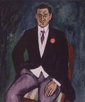 Pyotr Konchalovsky Portrait of Baron K. Rausch von Traubenberg 1911 Fine Art Print