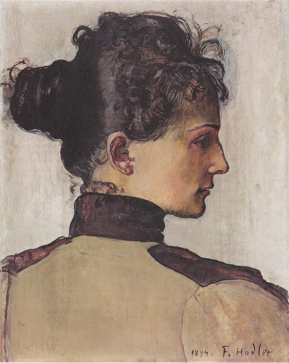 Ferdinand Hodler Portrait of Berthe Jacques 1894 Fine Art Print