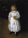Julian Alden Weir Portrait of Cara 1887 Fine Art Print