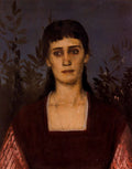 Arnold Böcklin Portrait of Clara Bruckmann-Böcklin 1876 Fine Art Print