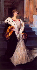Joaquín Sorolla Portrait of Dona Elena Ortuzar Blasco Ibanez 1906 Fine Art Print