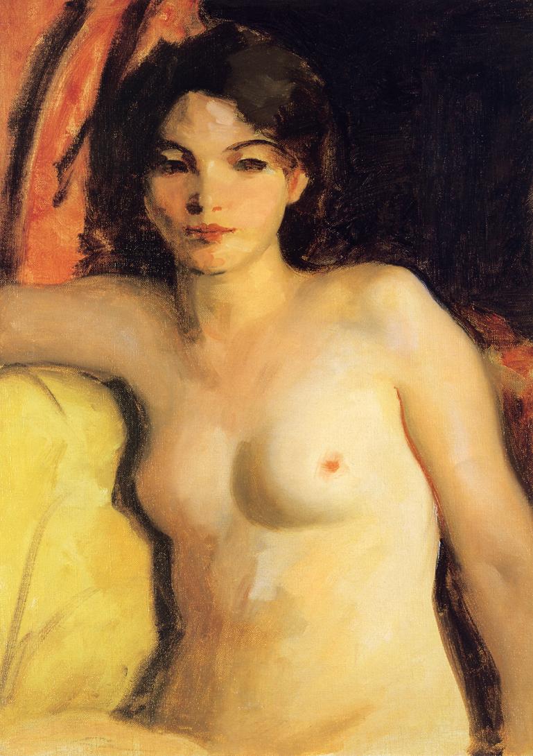Robert Henri Portrait of Doris Trautman 1928 Fine Art Print