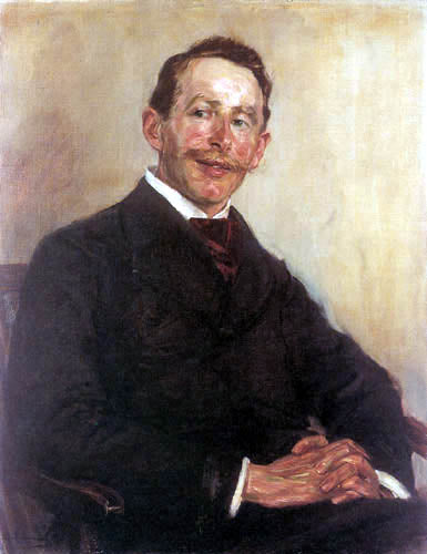 Max Liebermann Portrait of Dr. Max Linde 1897 Fine Art Print