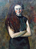 Ilya Mashkov Portrait of Emma Ribarik 1920 Fine Art Print
