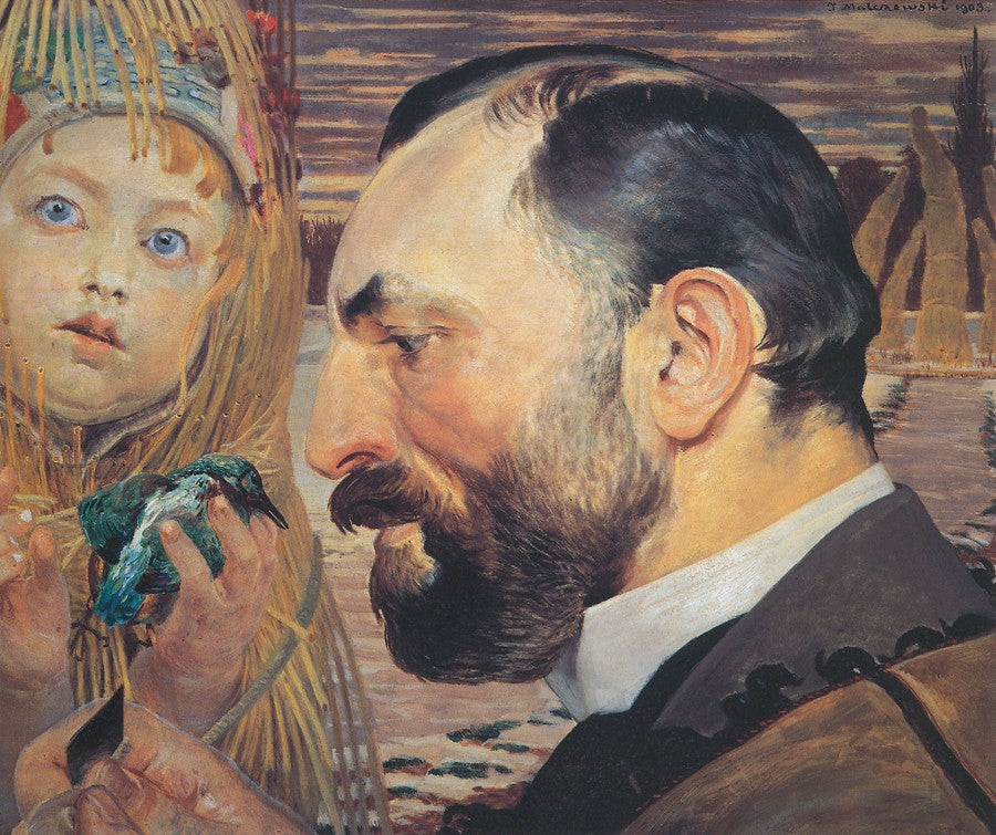 Jacek Malczewski Portrait of Feliks Jasienski 1903 Fine Art Print