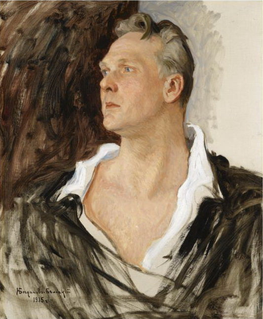 Nikolay Bogdanov Belsky Portrait of Feodor Chaliapin 1915 Fine Art Print