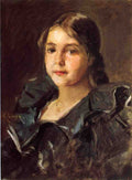 William Merritt Chase Portrait of Helen Velasquez Chase 1905 Fine Art Print