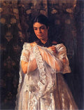 Jacek Malczewski Portrait of Helena Marcell 1880 Fine Art Print