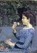 Ferdinand Hodler Portrait of Helene Weigle 1888 Fine Art Print
