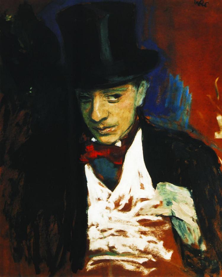 Wojciech Weiss Portrait of Ignacy Pienkowski 1900 Fine Art Print