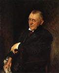 William Merritt Chase Portrait of James Whitcomb Riley 1903 Fine Art Print