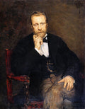 Theo van Rysselberghe Portrait of Jean Cepeinick 1881 Fine Art Print