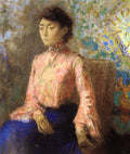 Odilon Redon Portrait of Jeanne Chaine 1903 Fine Art Print