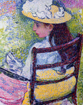 Theo van Rysselberghe Portrait of Jeanne Pissarro 1895 Fine Art Print