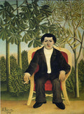 Henri Rousseau Portrait of Joseph Brummer 1909 Fine Art Print