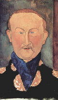 Leon Bakst Portrait of Leon Bakst 1917 Fine Art Print