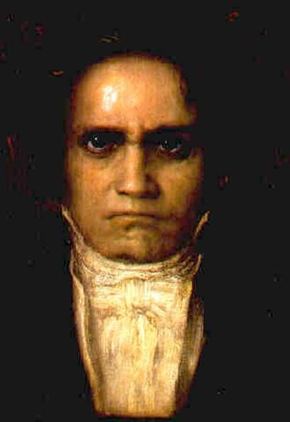 Franz Stuck Portrait Of Ludwig Van Beethoven 1905 Fine Art Print
