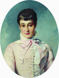 Konstantin Makovsky Portrait of M.Butina 1880 Fine Art Print