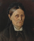 Mikhail Nesterov Portrait of M. M. Nesterova, the Artist's Mother 1875 Fine Art Print
