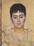 Ferdinand Hodler Portrait of Madame de R. 1898 Fine Art Print