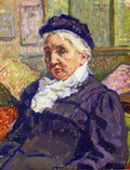 Theo van Rysselberghe Portrait of Madame Monnon 1908 Fine Art Print