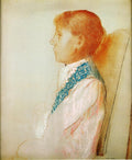 Odilon Redon Portrait of Madame Redon in Profile 1905 Fine Art Print
