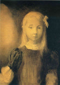 Odilon Redon Portrait of Mademoiselle Jeanne Roberte de Domecy 1905 Fine Art Print